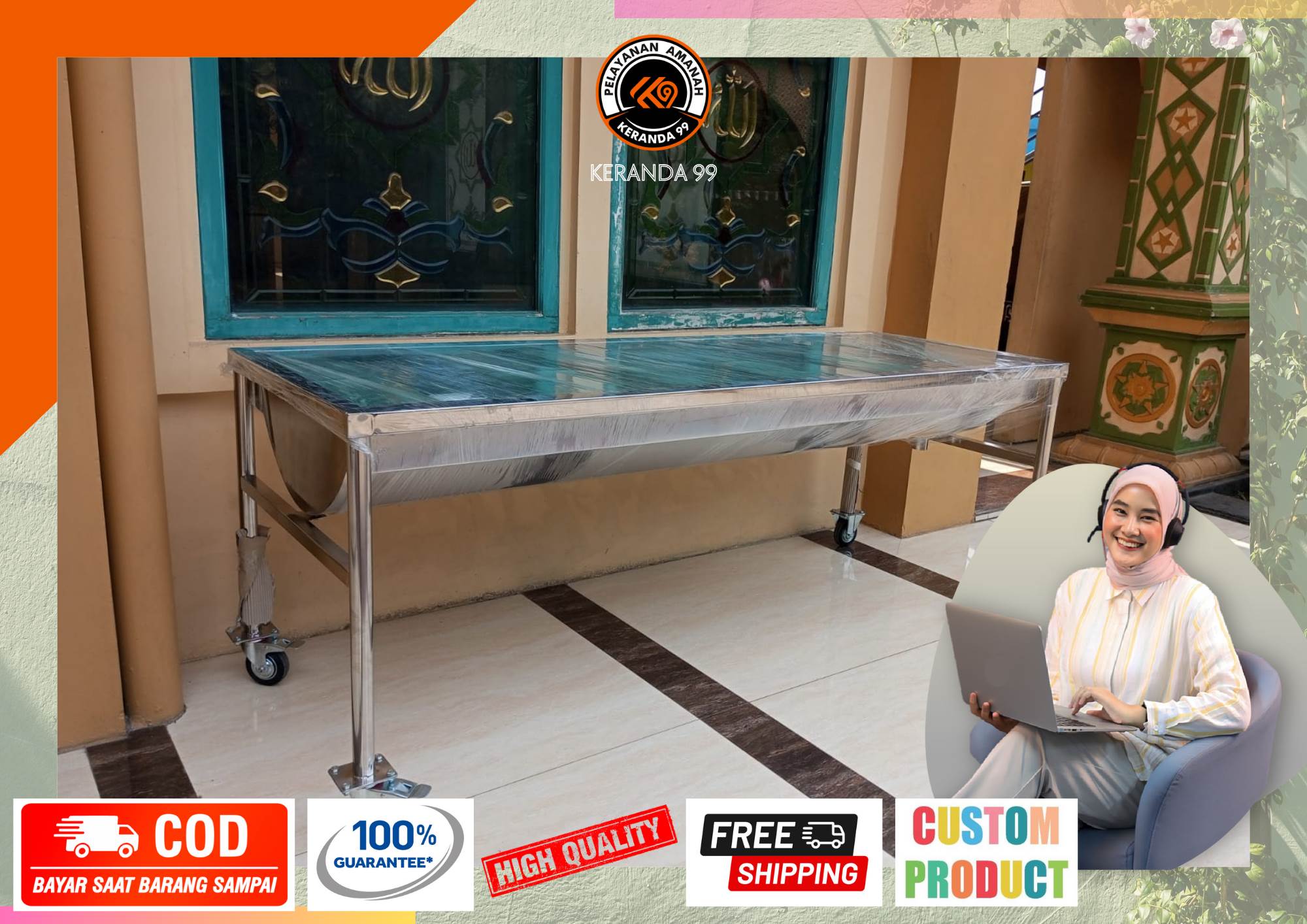 pabrik keranda stainless di jakasampurna